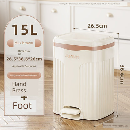 Pedal Kitchen Living Room Toilet Trash Can