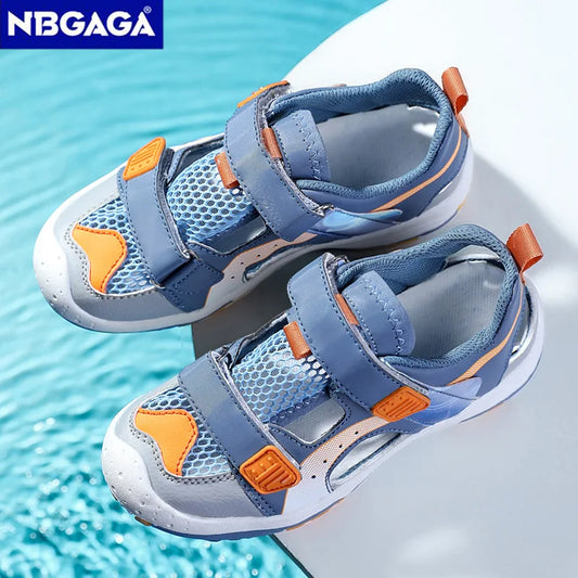 Summer Breathable Sport Sandals for Children Boys Outdoor Casual Beach Shoes Comfortable Non-slip Kids Fashion Sandal