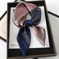 New Fashion 70X70cmPrinted Women's Scarf Pashmina Silk Scarf Square Shawl Decorative Headband Neck Luxury Design Bandana