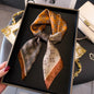New Fashion 70X70cmPrinted Women's Scarf Pashmina Silk Scarf Square Shawl Decorative Headband Neck Luxury Design Bandana