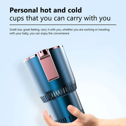 2 in1 Hot And Cold Car Smart Cup Drinks Holders Digital Temperature Display Drink Cup Warmer Cooler For Home Office