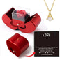 Christmas Gift Apple Jewelry Box With Eternal Flower Box Rose Flower Birthday Party New Year Valentine's Day Gift