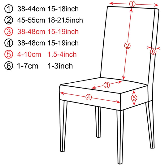 Chair cover with back Jacquard Fabric Universal Size Cheap Chair Cover Big Elastic Chair Covers Chair For kitchen Living Room