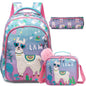 Children School Bags Kids Backpack Set in Primary Schoolbag for Teenager Girls Sequin Tower School Bags Waterproof Book Bags