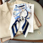 New Fashion 70X70cmPrinted Women's Scarf Pashmina Silk Scarf Square Shawl Decorative Headband Neck Luxury Design Bandana