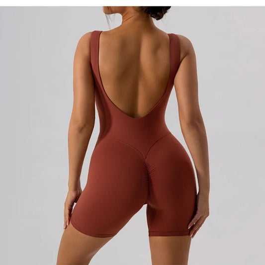 Yoga Jumpsuit Fitness Sports Overalls Gym Clothing Set Yoga Wear Pilates Workout Clothes for Women Outfit push-up Activewear