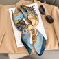 New Fashion 70X70cmPrinted Women's Scarf Pashmina Silk Scarf Square Shawl Decorative Headband Neck Luxury Design Bandana