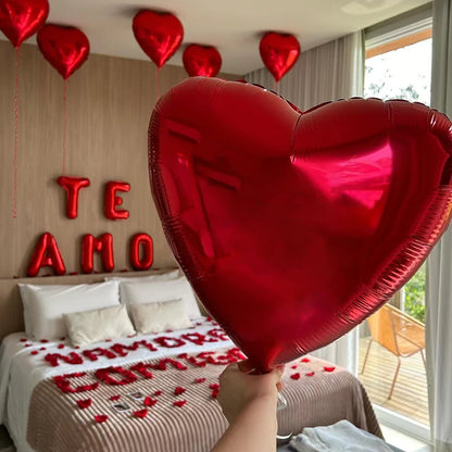 Spanish I Love You Te Amo Banner Balloon Valentine's Day Wedding Anniversary Birthday Father's Day Decoration Decoration Balloon