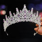 Itacazzo Bridal Headwear - A Golden Lady Fashion Wedding Crown, Rhinestone Classic Princess Tiaras