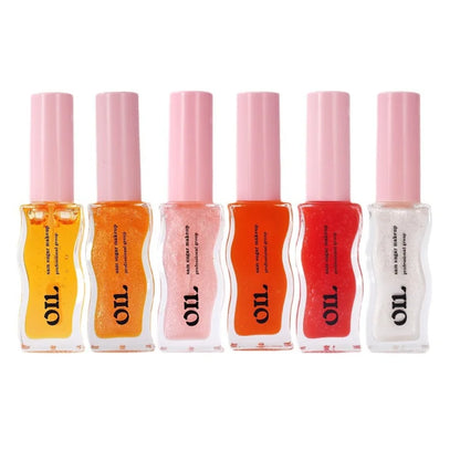 Sheer Pearlescent Mirror Lip Gloss Liquid Lipstick Fruit Honey Infused Lip Oil Reduce Lip Lines Moisturizing Lip Balm Cosmetics