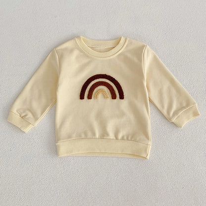 Baby Boys Girls Clothes Spring Autumn Hoodies Pullovers Tops Korean Long Sleeves Kids Hoodies Sweatshirt For Children's