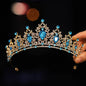 Itacazzo Bridal Headwear - A Golden Lady Fashion Wedding Crown, Rhinestone Classic Princess Tiaras