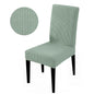 Chair cover with back Jacquard Fabric Universal Size Cheap Chair Cover Big Elastic Chair Covers Chair For kitchen Living Room