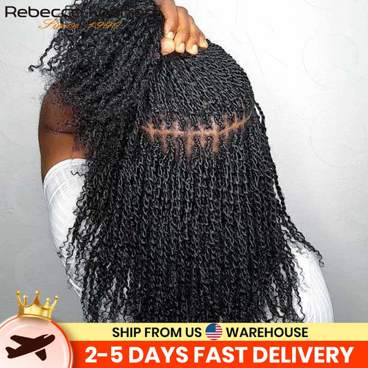 Ship From US Warehoue Remy Hair Afro kinky Curly Bulk Human Hair For Braiding 1 Bundle 50g/pc Natural Color Braids Hair No Weft