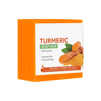 Turmeric Soap Body Cleaning Lightening Dark Underarm Leg Body Cleansers Brightening Face Soap Tender Skin Care Beauty