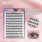 HISYI Glue-free false eyelashes, star eye glue-free series, segmented extensions, easy to use, and multiple styles