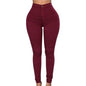Women's classic High Waist Skinny Stretch Butt Lifting Jeans Slim Fit Denim Pants