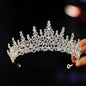 Itacazzo Bridal Headwear - A Golden Lady Fashion Wedding Crown, Rhinestone Classic Princess Tiaras