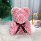 Artificial Rose Bear Flower Valentine's Day Gift Birthday Anniversary Gift with DIY Gift Box Packaging Wedding Decoration