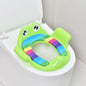 Kids Toilet Cover, Toddler Assisted Toilet Trainer, Upholstered Toilet, Handheld Thickened Comfort Cushion Potty