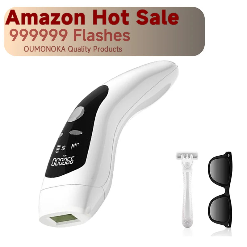 Permanent IPL Laser Epilator Women's Depilators Facial Shaving Hair Cutting Machine Men's Razor Shaver Mower  Laser Hair Removal