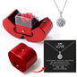 Christmas Gift Apple Jewelry Box With Eternal Flower Box Rose Flower Birthday Party New Year Valentine's Day Gift