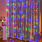 LED Curtain Light String 220V Holiday Curtain Garland Lights Indoor Outdoor Room Christmas Decoration Fairy Lights