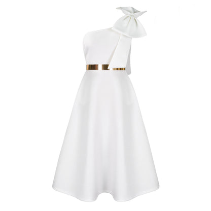 Valentines Day Fashionable Solid-Color Sexy Evening Gown For Women