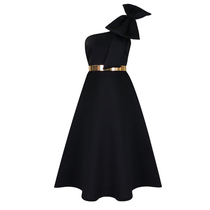 Valentines Day Fashionable Solid-Color Sexy Evening Gown For Women