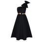 Valentines Day Fashionable Solid-Color Sexy Evening Gown For Women