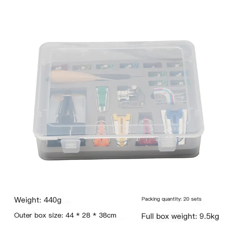 DIY Piping Tool Set for Sewing Machines (Gift Box)
