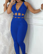 Women's Fashion Hollowed Out Jumpsuit