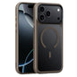 Applicable To 17ProMax Phone Case Skin Feeling Frosted Transparent Magnetic Drop-resistant Protective Cover