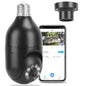 1Pc E27 WiFi Bulb Camera 1080P FHD WiFi IP Pan Tilt Security Surveillance Camera With Two-Way Audio Night Vision Motion Detection Function APP Control