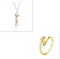 Fashion Hugging Necklace Jewelry Choker Hug Pendant Chain Men Necklace for Lover Women couple Men Lady Female Male Gift