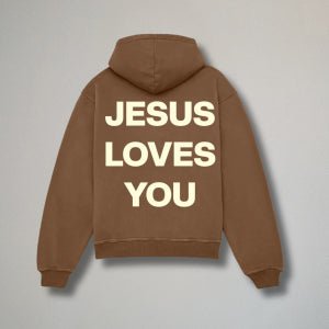 Drop-shoulder Sleeve Casual Sports Hoodie Sweater