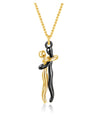 Fashion Hugging Necklace Jewelry Choker Hug Pendant Chain Men Necklace for Lover Women couple Men Lady Female Male Gift