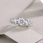 Luxury Fashion Diamond Rings Lots Of Moissanite Silver Rings