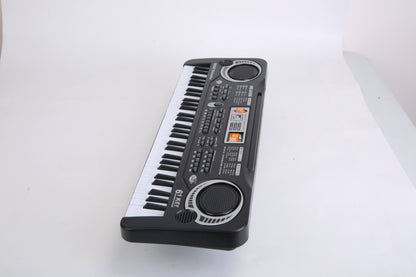 61 Keys Digital Music Electronic Keyboard Electric Piano Musical Instrument Kids Learning Keyboard With Microphone For Beginners Kids Girls Boys Adults
