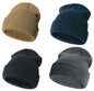Urban Virgin 4 Packs Toddler Girls Winter Hats Infant Boys Beanie Soft Baby Caps Beanies Kids Knit Winter Hats 4Packs A-Navygrey S(3Months-2T)