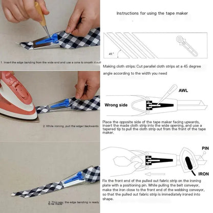 DIY Piping Tool Set for Sewing Machines (Gift Box)
