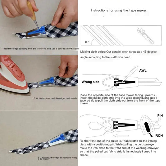 DIY Piping Tool Set for Sewing Machines (Gift Box)